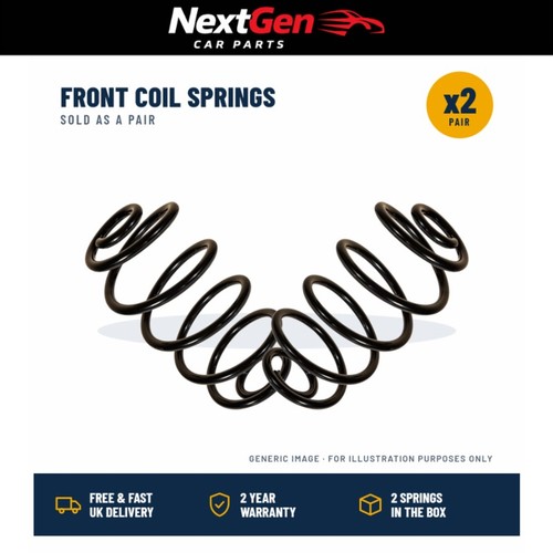 Pair front coil - coil, springs