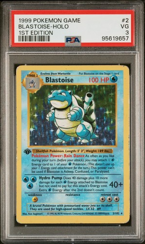 1999 pokemon 1st - 1st, edition