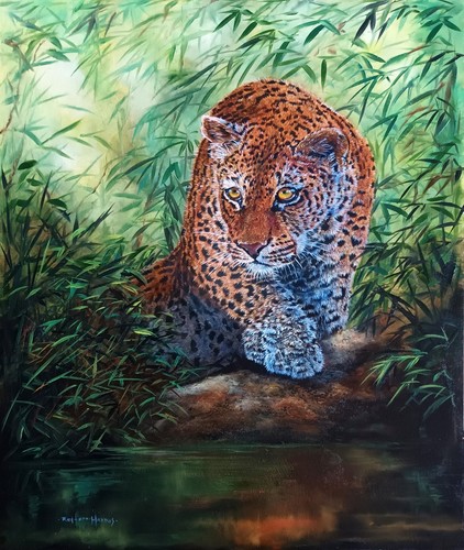 Original oil painting signed - oil,