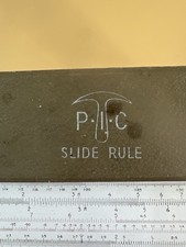 Vintage PIC 172 / PC17 Slide Rule Engineering Rule with Cursor & Original Case