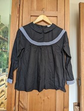 Olive Clothing Black Collar