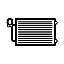 Air conditioning condenser - air,