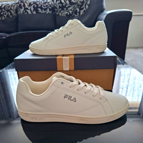 Fila men white low - fila, lace