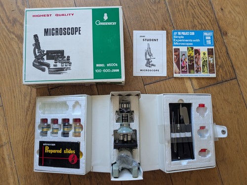 Greenkat microscope set model - greenkat,