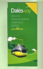 Transdev Timetable - Keighley Bus - Dalesway 66 to Skipton - February 2017