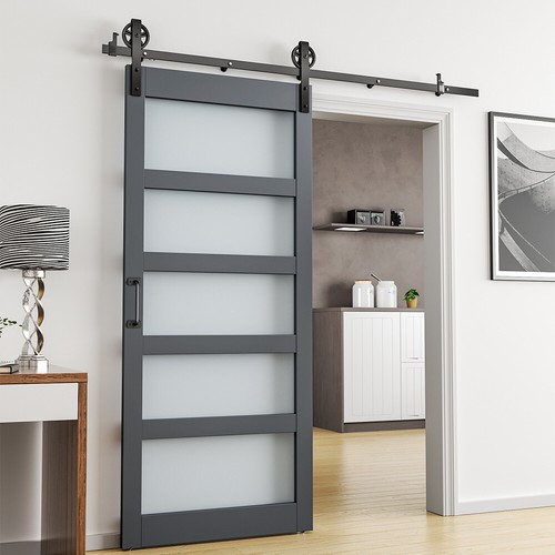 Wood barn door - barn,