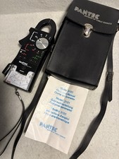 Vintage Pantec 3101 Clamp on Ammeter in Original Case with Instructions
