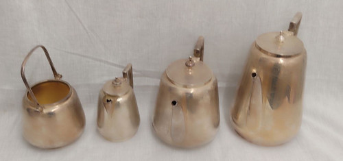 Vintage silver plated tea set - tea,