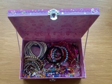 Jewellery Box Children Watch Bracelets Bangles Rings Multicoloured Disney