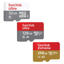 SanDisk Ultra/ Extreme Micro SD Memory Card 32GB 64GB 128GB 256GB