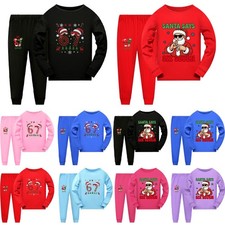 Kids 67 Elfs Santa Pyjamas