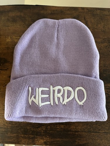 Lilac weirdo beanie hat - lilac,