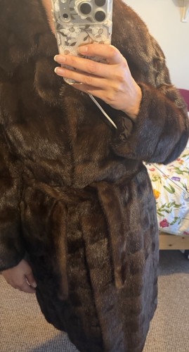 Saga mink fur coat - fur,