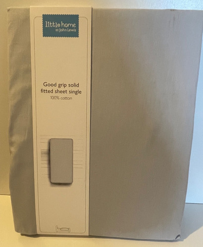 John lewis grey fitted - john, sheet
