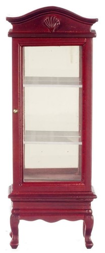Dolls house mahogany - mahogany, mirrored