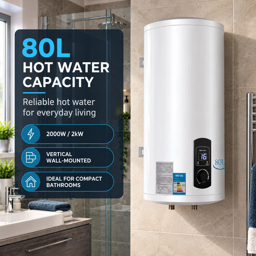 80l electric hot water - water, heater
