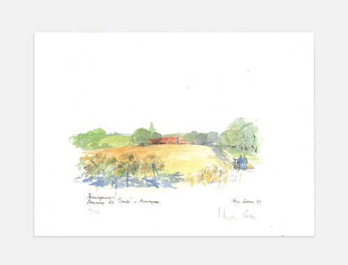 Signed numbered print - print, of