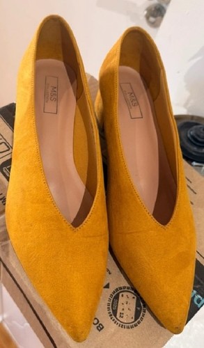 Insolia mustard suede pointed - insolia,
