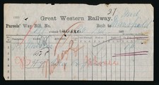 Original Railway Paperwork