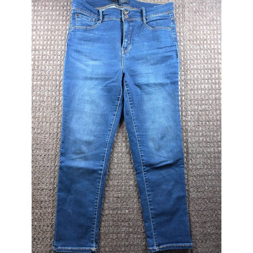 Curve appeal straight leg - leg, blue