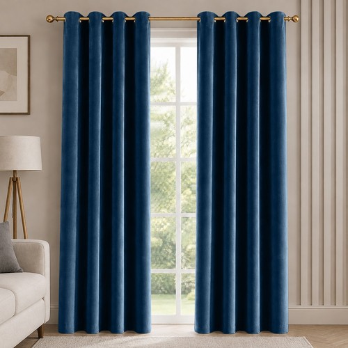 Luxury crushed velvet curtain - luxury,