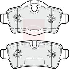 Brake pads set fits - brake, mini