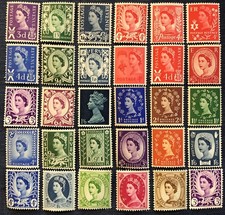 British stamps queen - stamps,