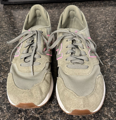 New balance green low top - new,