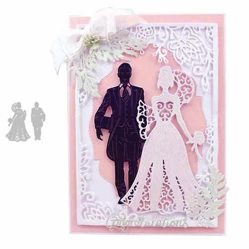 Wedding bride groom metal - groom,