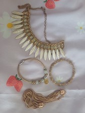 Gold Toned Jewellery Bundle