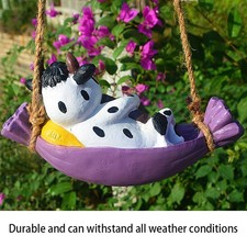 .Cow Playing Guitar Garden