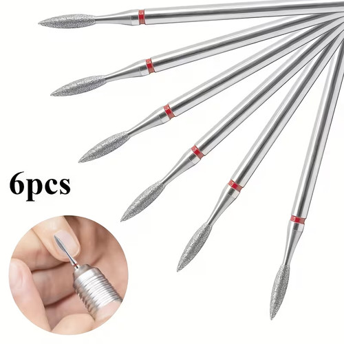 6pcs flame nail - nail, set