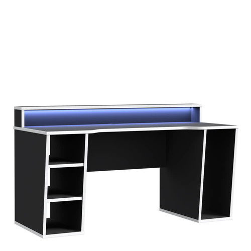 Tezaur black gaming desk with - tezaur,