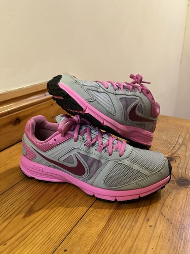 Pink grey nike air trainers - air,