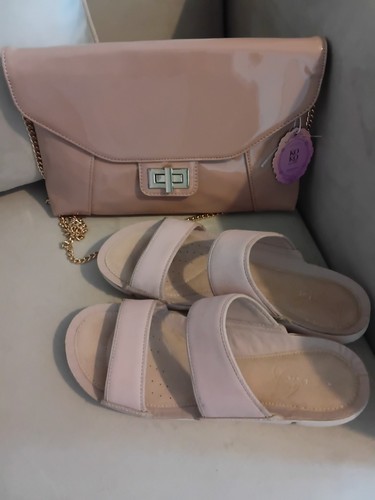 Ladies shoe and bag set - and,