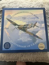 Tin memorabilia WW2 Spitfire M&S