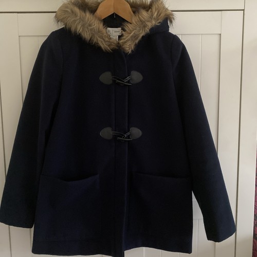 Navy blue duffle coat - duffle,