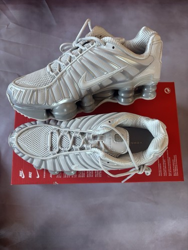 Nike shox trainers silver - nike,