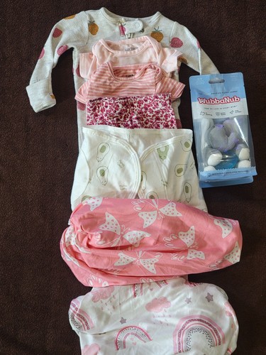 Baby girl bundle - 3, pajamas