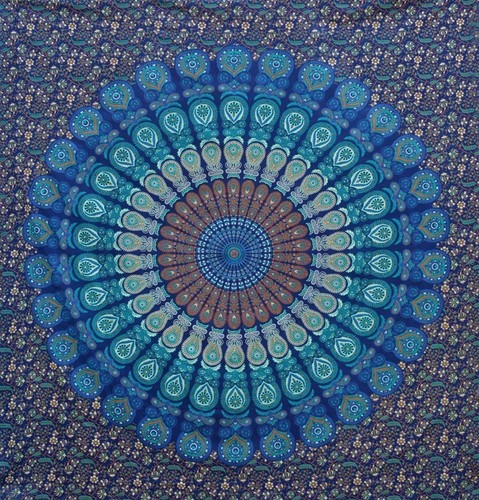 Indian mandala tapestry wall - indian,