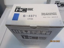 lot of 1 RISO HC 5000 INK CYAN