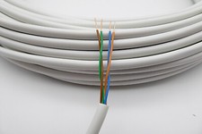 Original BT Openreach Copper Internal 25m 2 Pair CW1308 White Telephone Cable