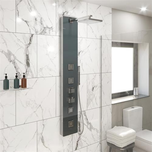 Thermostatic shower tower - thermostatic,