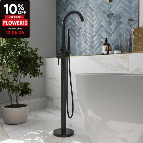 Modern freestanding bathroom - modern,