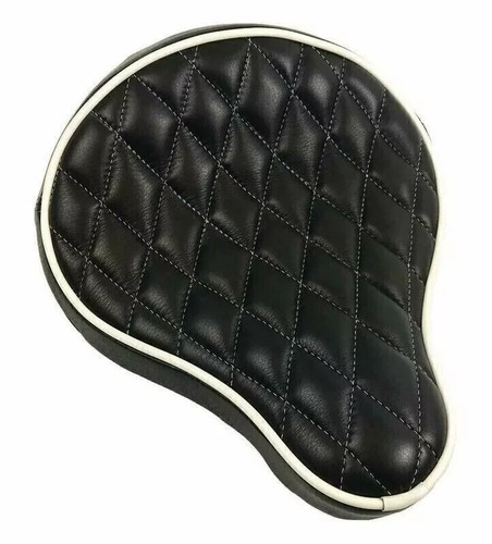 Seat black white - black, diamond