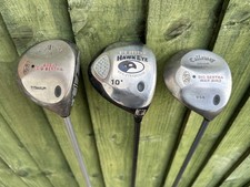 CALLAWAY BIG BERTHA THREE DRIVERS GOLF CLUBS