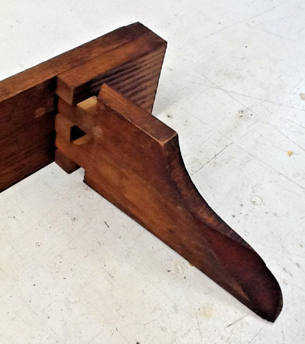 Antique flip out table - out,
