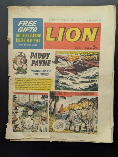 Lion comic 21st september - lion,