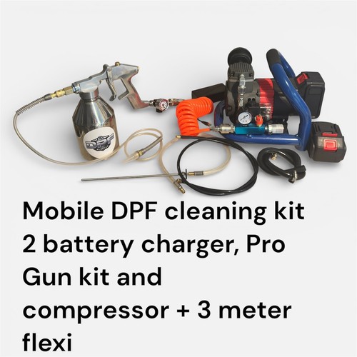 Dpf cleaning kit - fully, mobile