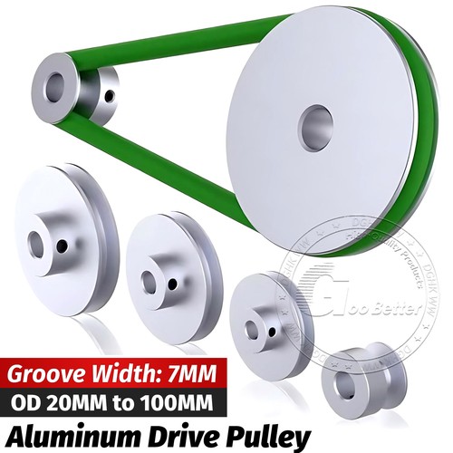 Grooved pulley aluminum - pulley,